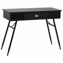Hall Table with Drawers Alexandra House Living Black 40 x 75 x 100 cm