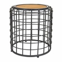 Centre Table Alexandra House Living Brown Black Grey Iron Fir wood 44 x 45 x 44 cm