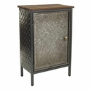 Nightstand Alexandra House Living Brown Grey 23 x 56 x 37 cm