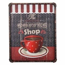 Cuadro 3D Alexandra House Living Lona Metal Papel Madera MDF