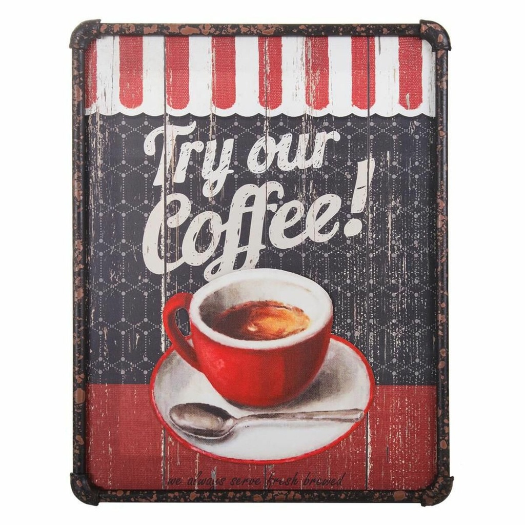 Cuadro 3D Alexandra House Living Lona Metal Papel Madera MDF