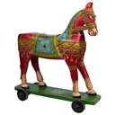 Figura Decorativa Alexandra House Living Caballo 36 x 96 x 86 cm