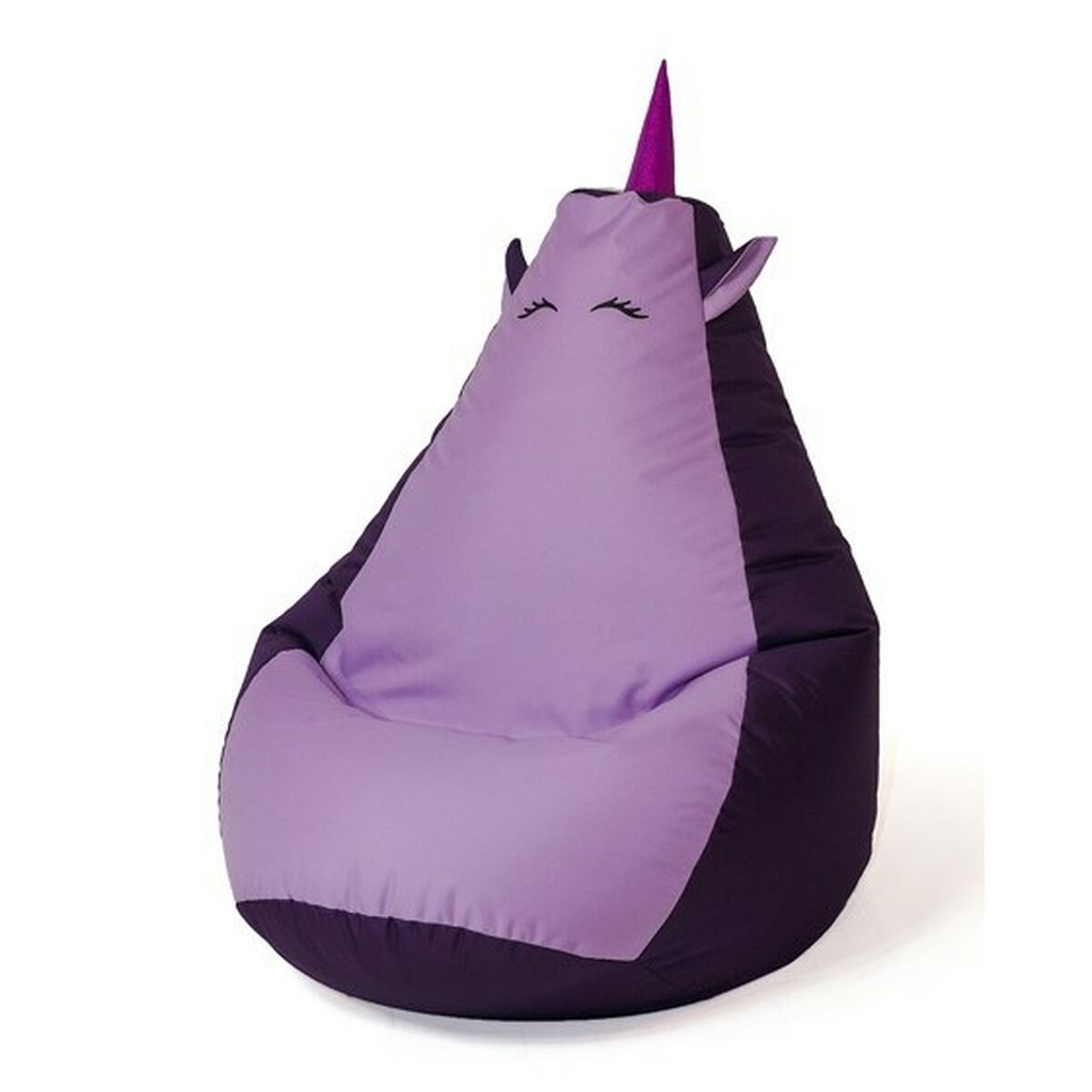 Pouffe GO GIFT Purple Oxford 105 x 80 cm