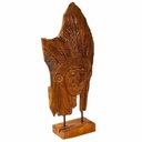 Figura Decorativa Alexandra House Living Natural Indio 13 x 60 x 30 cm