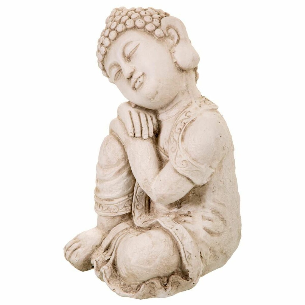Figura Decorativa Alexandra House Living Gris Buda 25 x 34 x 25 cm