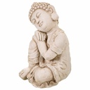Figura Decorativa Alexandra House Living Gris Buda 25 x 34 x 25 cm