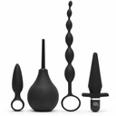 Plug Anal Fifty Shades of Grey Starter Kit Negro