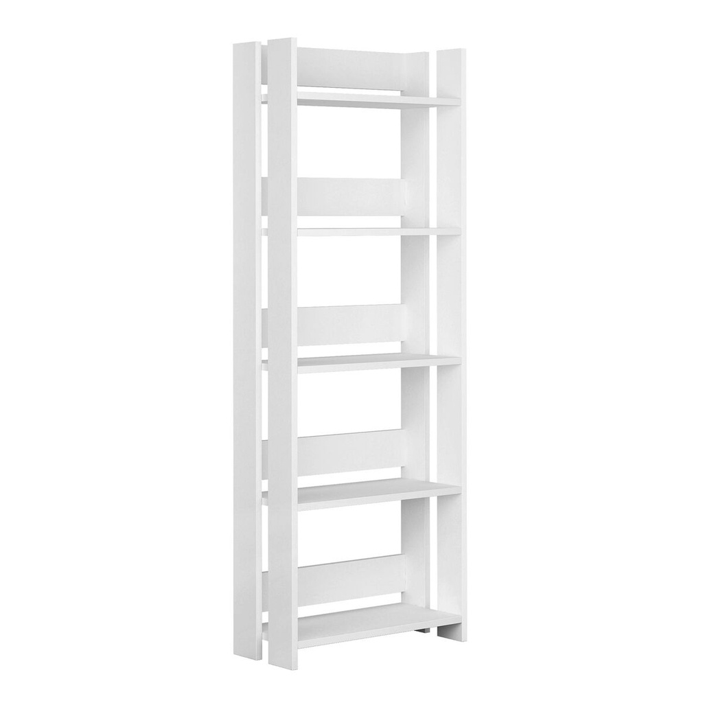 Librería Alexandra House Living Blanco Madera MDP 57 x 155 x 25 cm 5 Estantes
