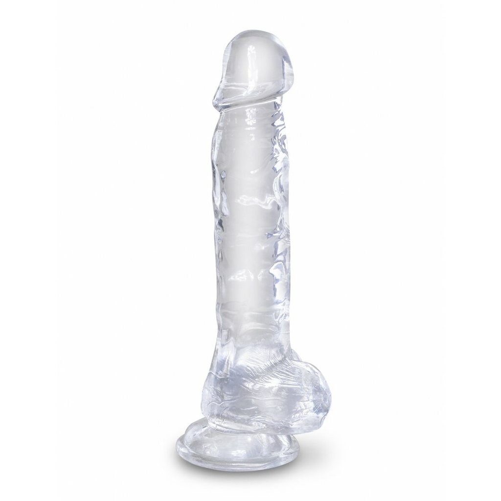 Realistic Dildo Pipedream King Cock Clear