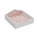 Napkin holder Versa Amore Wood 18 x 7 x 18 cm