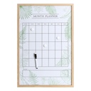 Painting White Multicolour Natural 40 x 2 x 60 cm Wood Board