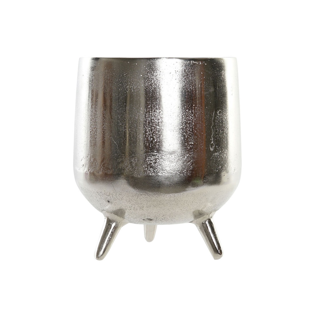 Centerpiece Home ESPRIT Silver Aluminium 21 x 21 x 25 cm