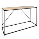 Mesa auxiliar Vinthera Moa Negro Beige 120 x 85 x 40 cm