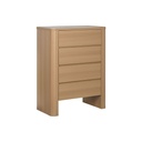 Cajonera Home ESPRIT Natural Moderno 76 X 40 X 100 cm
