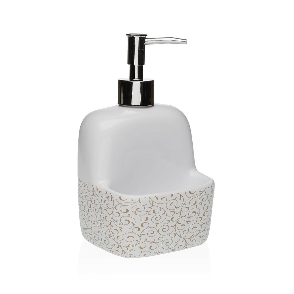 Soap Dispenser Versa Serpentine Ceramic 9,4 x 17,8 x 10,5 cm