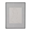 Canvas Canvas MDF Wood 60 x 3 x 80 cm