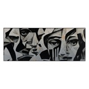 Cuadro Aluminio 125 x 3 x 50 cm