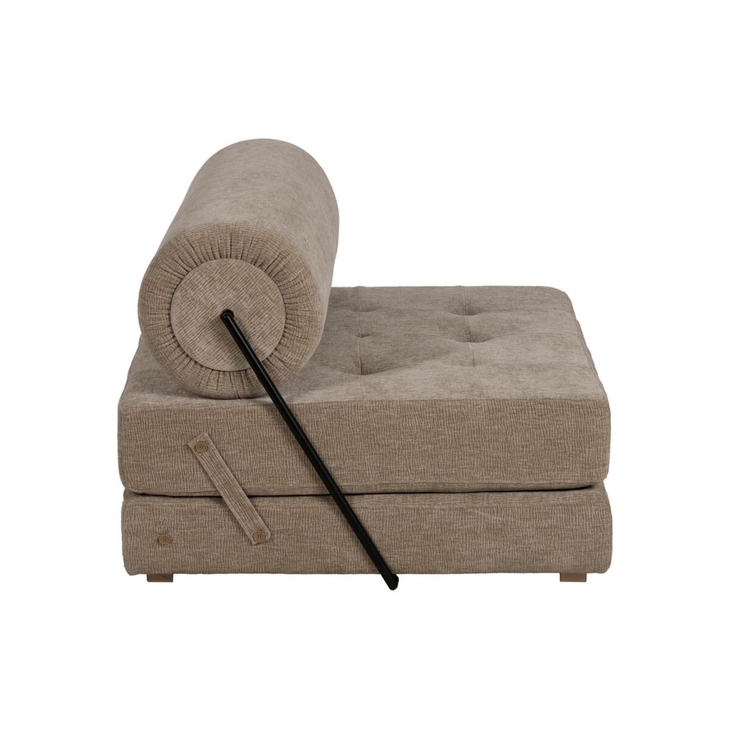 Sofa Beige 89 x 101 x 71 cm