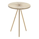 Side table Beige Golden 38 x 38 x 50 cm
