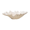 Centro de Mesa Blanco Champán Aluminio 62 x 19 x 13,5 cm
