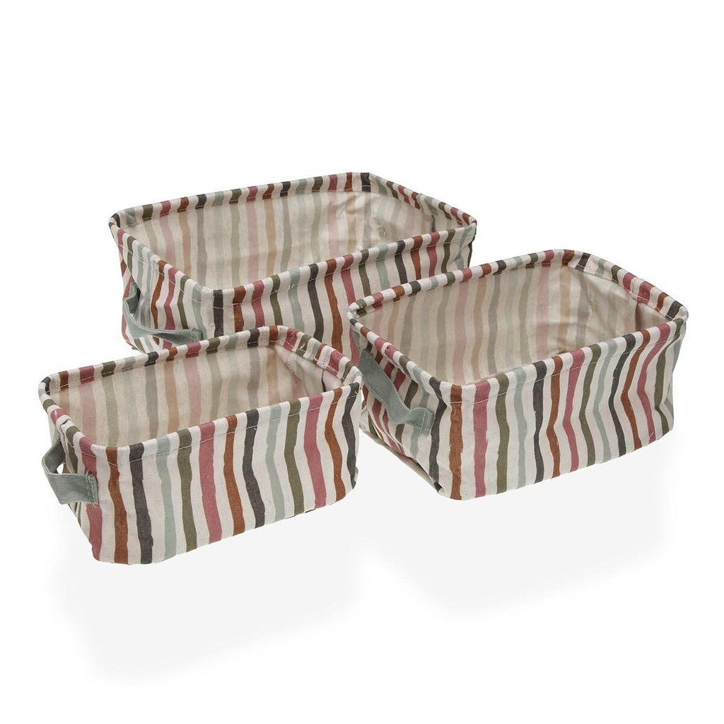Basket set Versa Ligne 18 x 14 x 28 cm