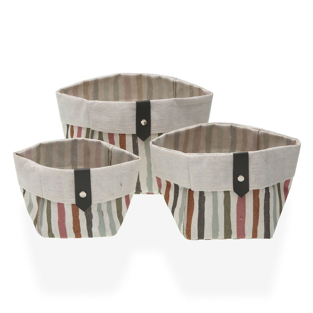 Basket set Versa Ligne 14 x 14 x 14 cm