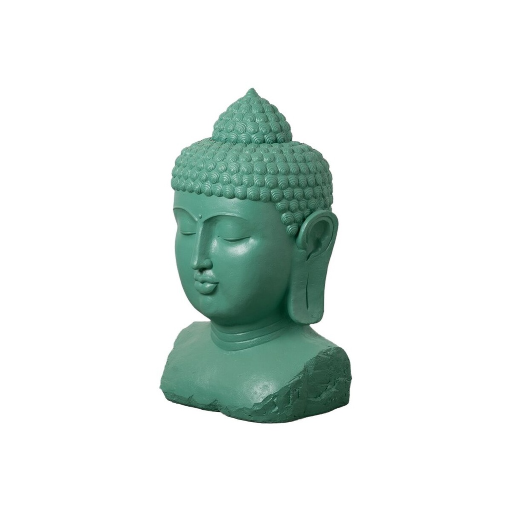 Decorative Figure Turquoise Buddha 60,5 x 56 x 108 cm