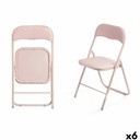 Folding Chair 10923 Pink 43 x 46 x 78 cm 88 x 6 x 45 cm (6 Units)