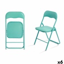 Folding Chair 10924 Green 43 x 46 x 78 cm 88 x 6,5 x 45 cm (6 Units)