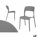 Stackable chair PP-637-G 4 Units