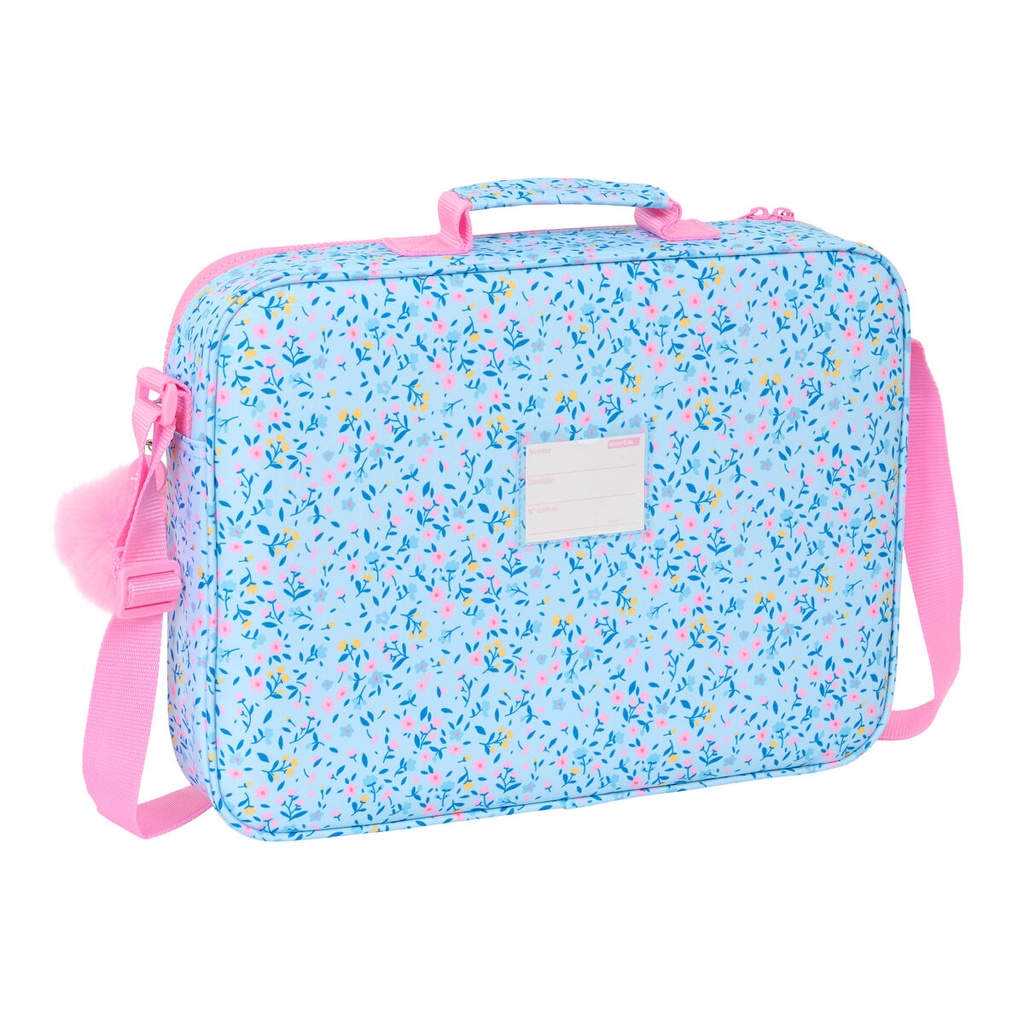 School Satchel Vicky Martín Berrocal Paraíso Pink Light Blue 38 x 28 x 6 cm