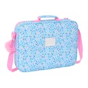School Satchel Vicky Martín Berrocal Paraíso Pink Light Blue 38 x 28 x 6 cm