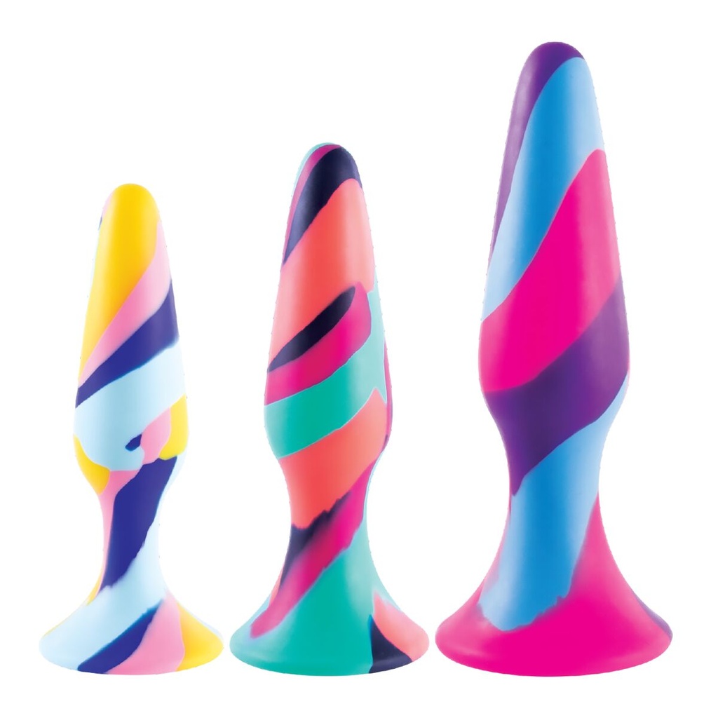 Anal plug NMC Multicolour (12,7 cm)