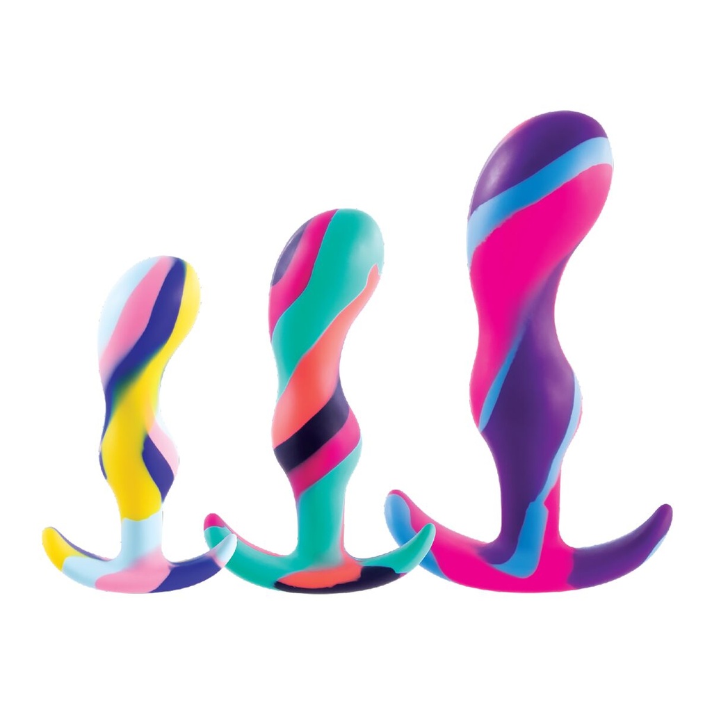 Anal plug NMC Multicolour (8,9 cm) (12,7 cm) (10,1 cm)