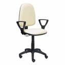 Office Chair Ayna Similpiel Piqueras y Crespo 25BGOLF Cream