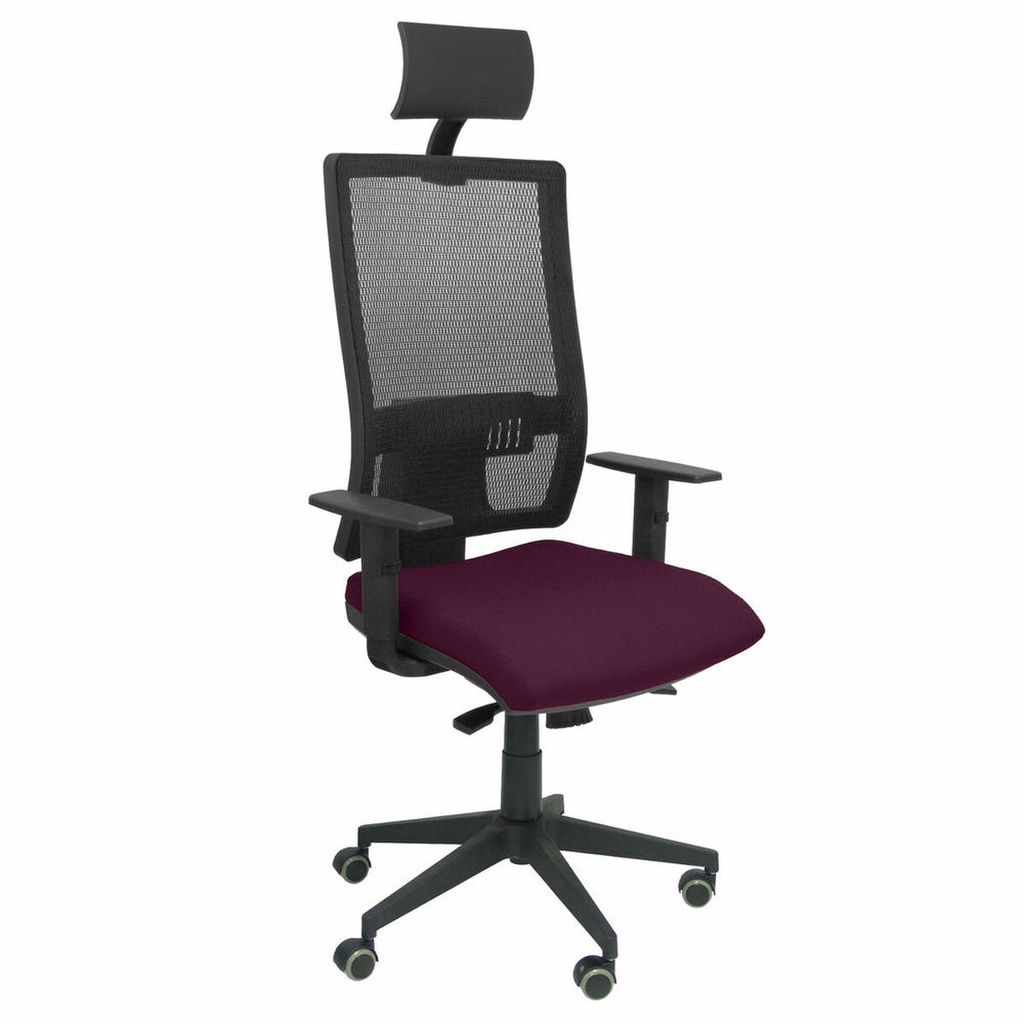 Office Chair with Headrest Horna  Piqueras y Crespo BALI760 Purple