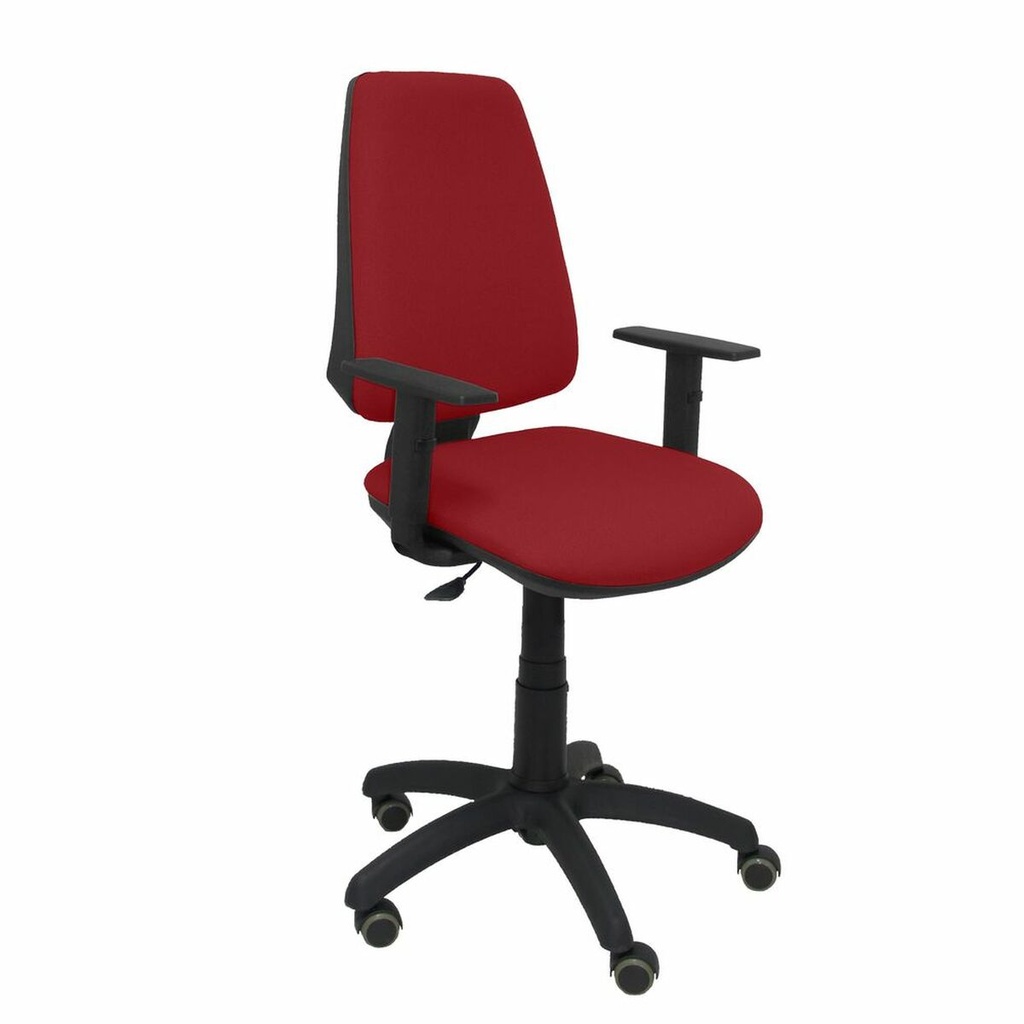 Silla de Oficina Elche CP Bali Piqueras y Crespo 33B10RP Rojo Granate