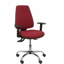 Silla de Oficina ELCHE S 24 Piqueras y Crespo RBFRITZ Rojo Granate