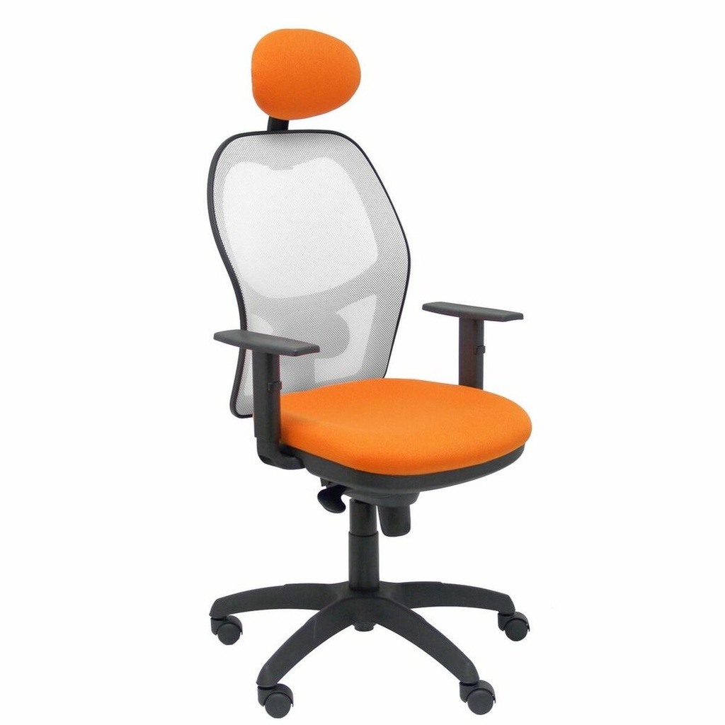 Silla de Oficina con Cabecero Jorquera  Piqueras y Crespo ALI308C Naranja