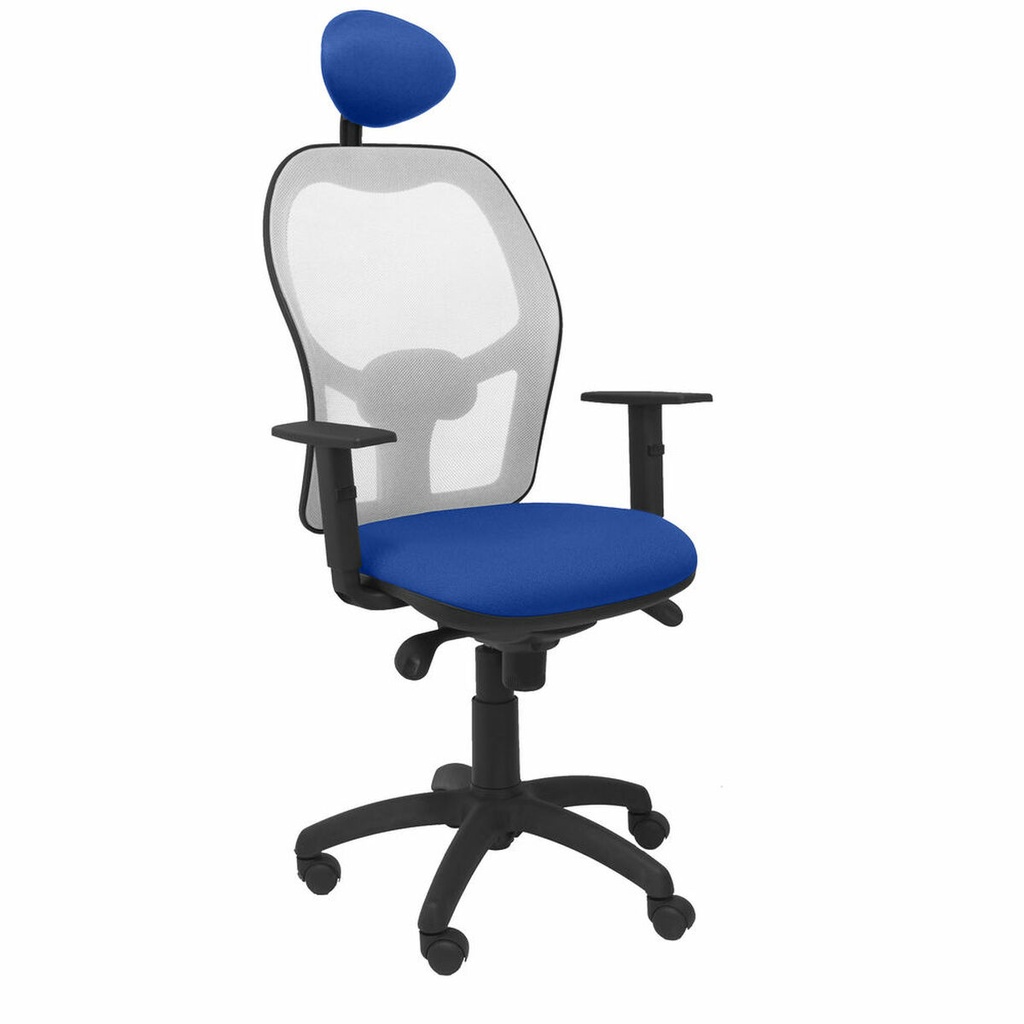 Office Chair with Headrest Jorquera Piqueras y Crespo ALI229C Blue