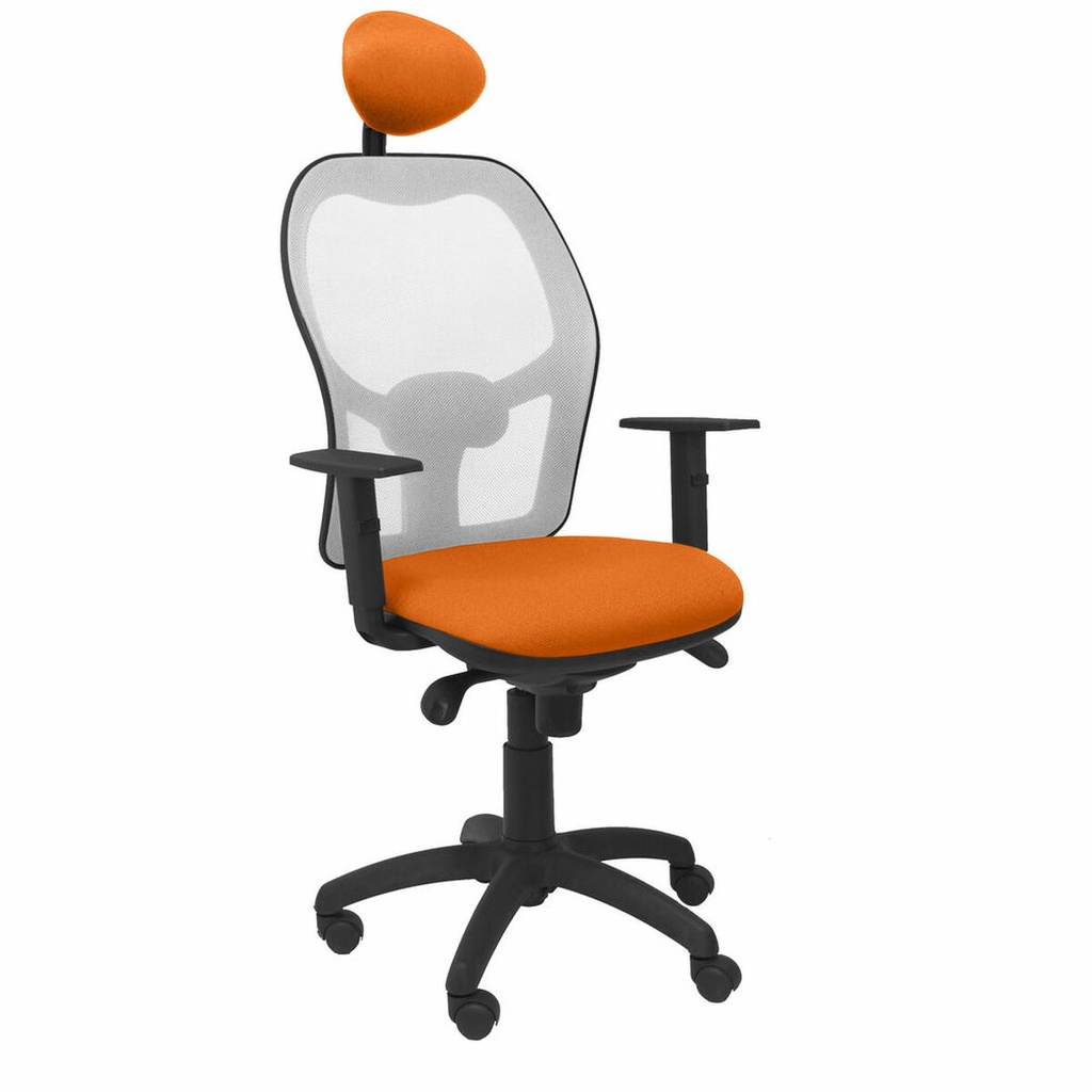 Office Chair with Headrest Jorquera Piqueras y Crespo ALI308C Orange