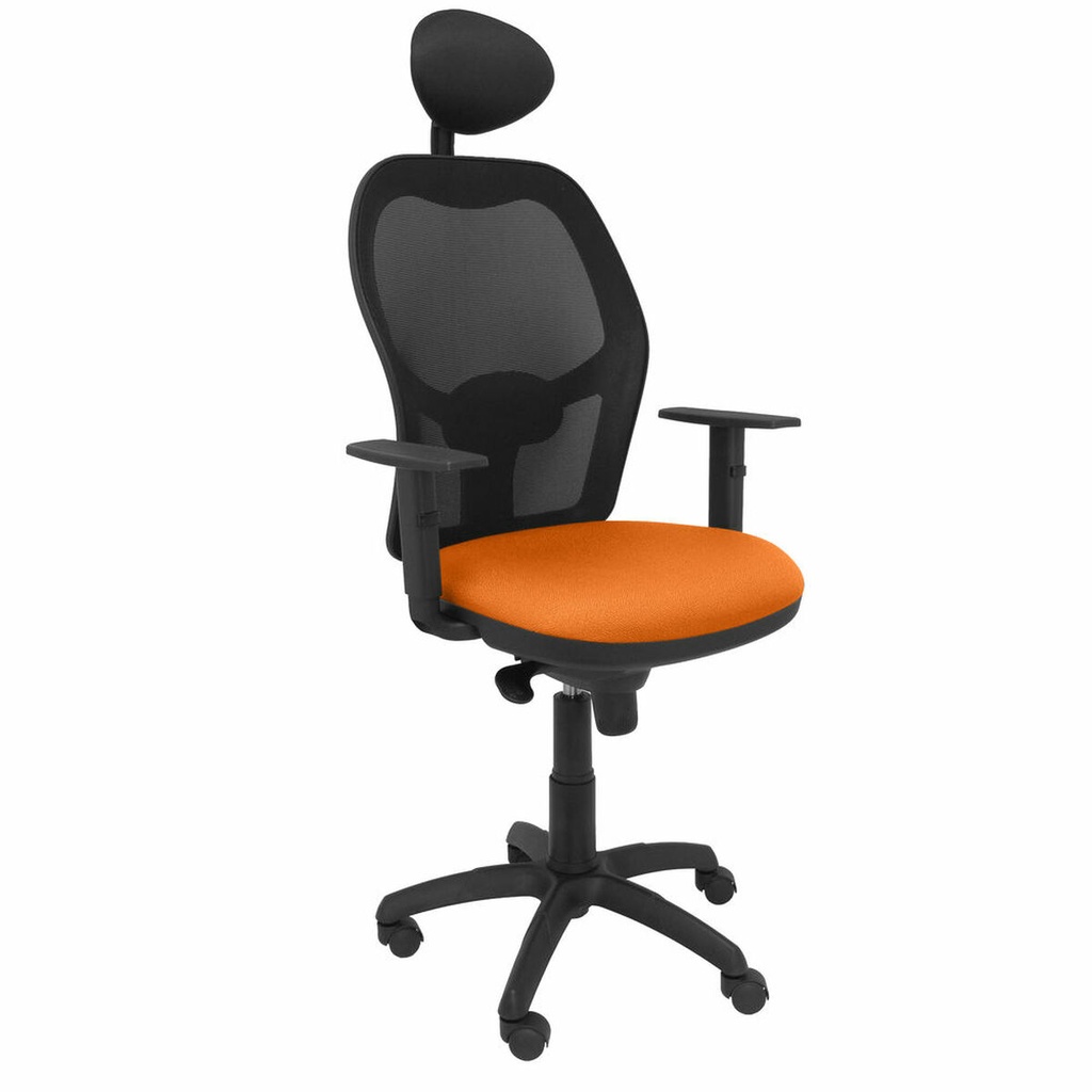 Office Chair with Headrest Jorquera Piqueras y Crespo ALI308C Orange