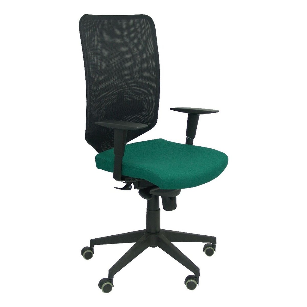 Office Chair Ossa black Piqueras y Crespo 944501 Dark green