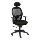 Silla de Oficina con Cabecero Jorquera  Piqueras y Crespo I840CTK Negro