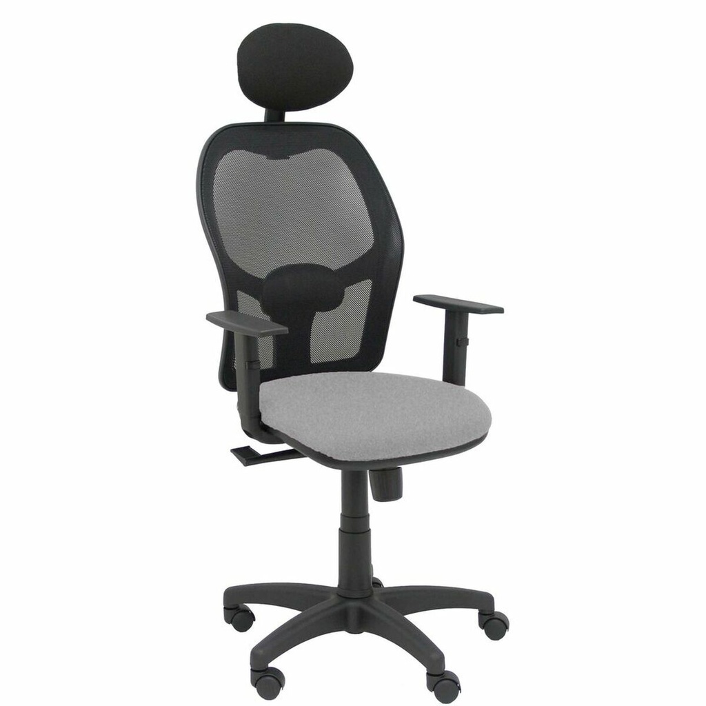 Office Chair with Headrest Alocén Piqueras y Crespo B10CRNC Light grey