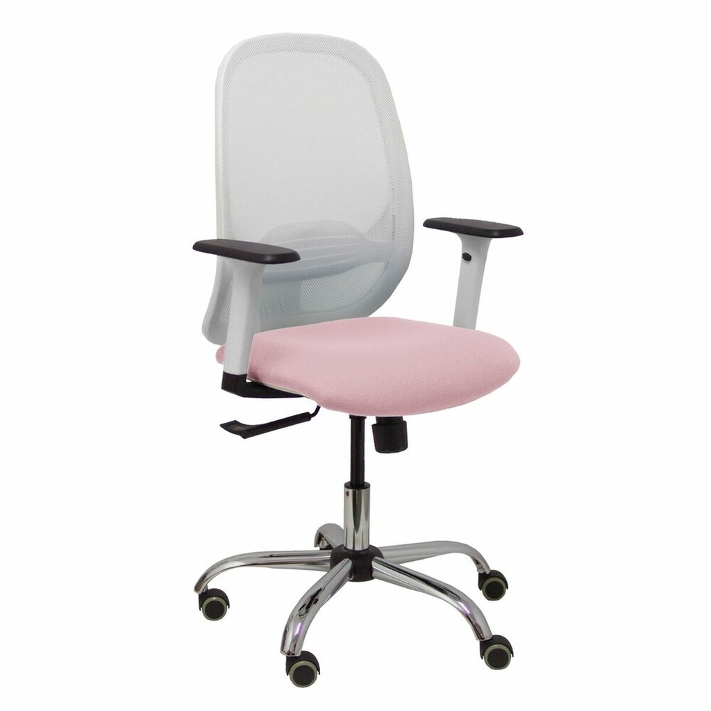 Silla de Oficina Cilanco Piqueras y Crespo 354CRRP Blanco Rosa