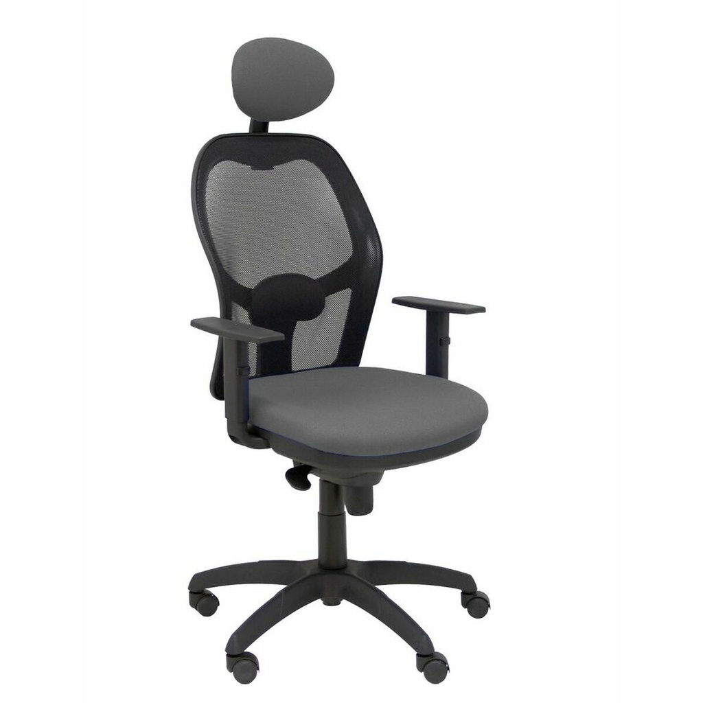 Office Chair with Headrest Jorquera Piqueras y Crespo 228064 Black