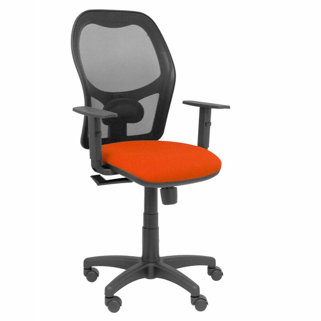 Silla de Oficina Piqueras y Crespo 5B10CRN Naranja Naranja Oscuro Con reposabrazos