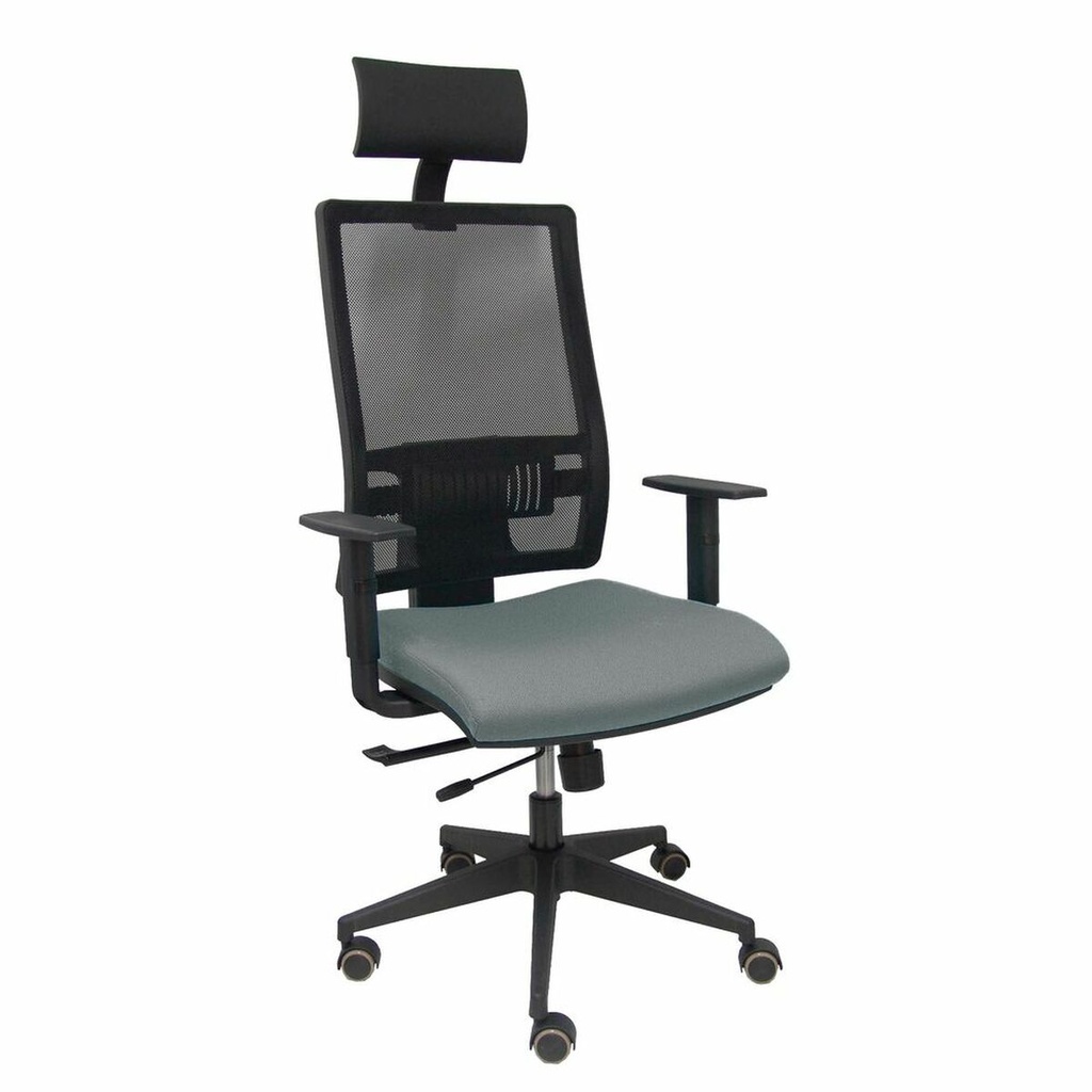 Silla de Oficina con Cabecero Piqueras y Crespo B10CRPC Gris