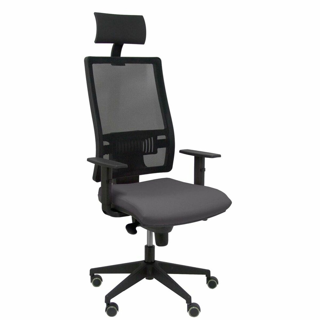 Office Chair with Headrest Piqueras y Crespo B10CRPC Grey Dark grey